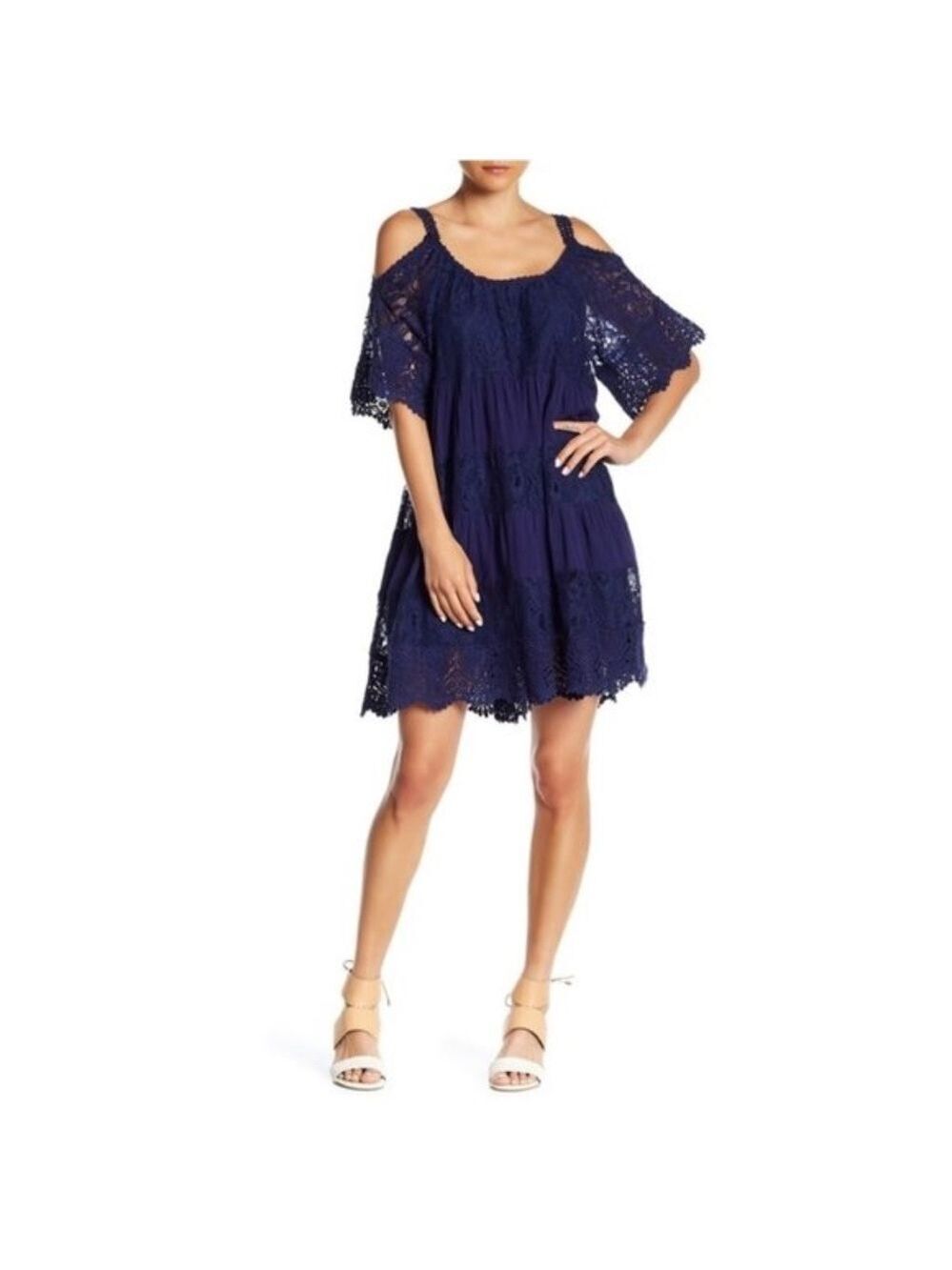 Muche et Muchette Nilsen Cold Shoulder Lace Dress